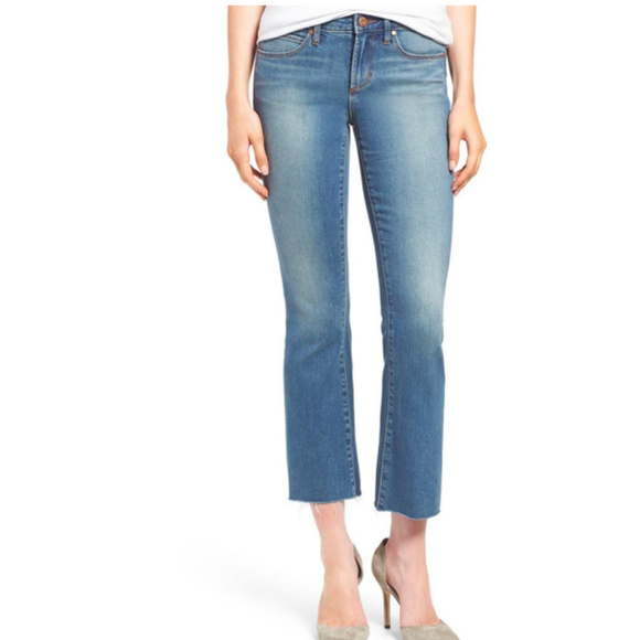Articles Of Society Denim - Articles Of Society London Crop Flare Jeans